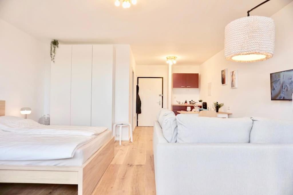 Neu Modernes Apartment In Top Lage, Free Parking Max 1,65M Hoehe Und 1,8M Breite Karlsruhe Exterior photo